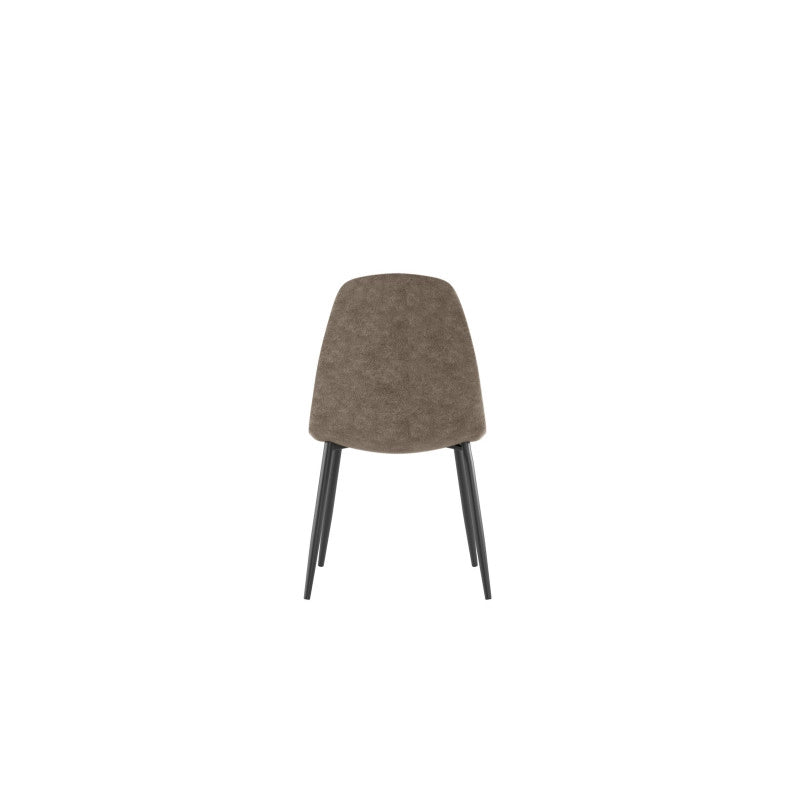 Sedia in similpelle Brigitte 44cm X 50cm H 84cm Stones