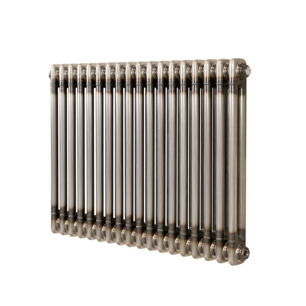 Radiatore 2 Colonne Orizzontale Metallo Grezzo 600x830 mm