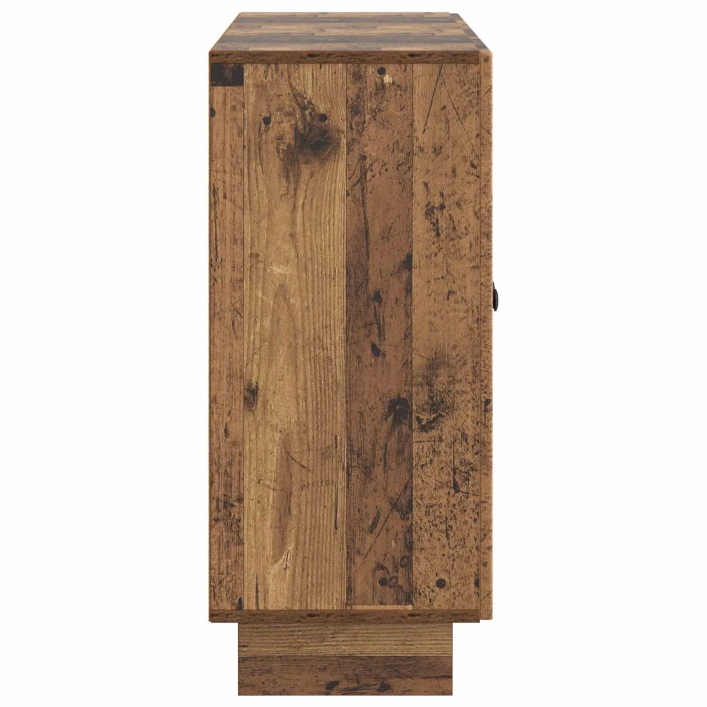 Credenza | Madia | Buffet da pranzo | Armadio da pranzo Legno antico 89 x 34,5 x 80 cm Legno ingegnerizzato