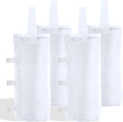 Zuppette per sabbia extra grandi 4-pack bianco - 508 kg - per sabbiera (senza sabbia)