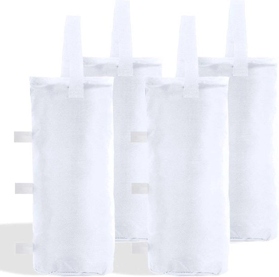 Zuppette per sabbia extra grandi 4-pack bianco - 508 kg - per sabbiera (senza sabbia)