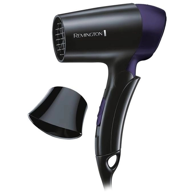 Remington D2400 asciuga capelli 1400 W Nero, Argento