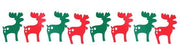 Decorazioni per Natale 4 Set - Bambino/Elfo da appendere - Decorazione - Resistente ai graffi - Tessuto in doppia superficie - 2,5 Metri - Decorazioni per Natale