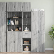 Mobile Sottile Grigio Sonoma 40x42,5x225 cm in Truciolato 3281285