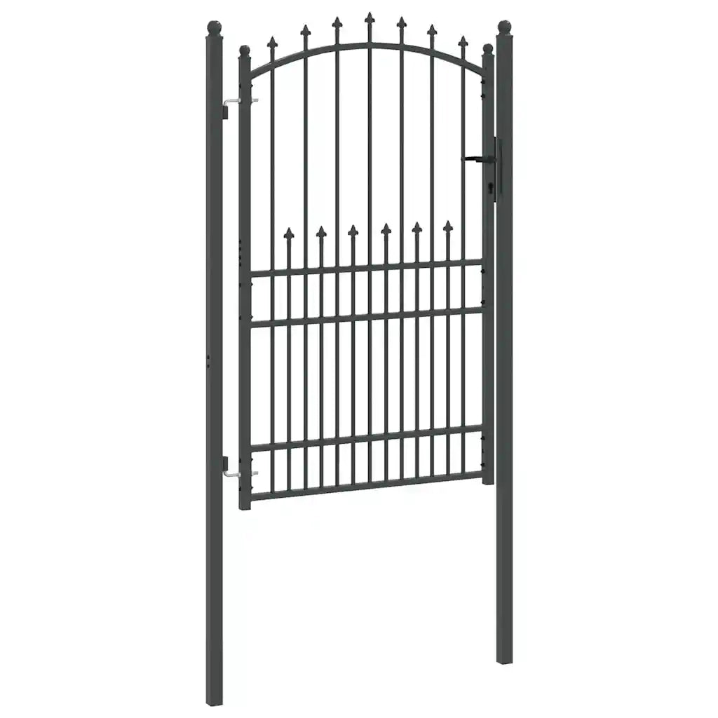 Cancello della recinzione con punte EMMEN 200 x 100 cm