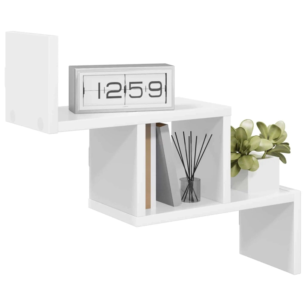 Scaffale da parete Bianco 48 x 15 x 42 cm Legno ingegnerizzato 8012236