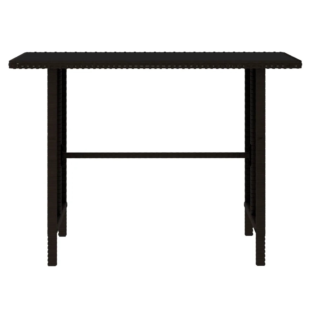 Set Divani da Giardino 4 pz in Polyrattan Marrone 44288