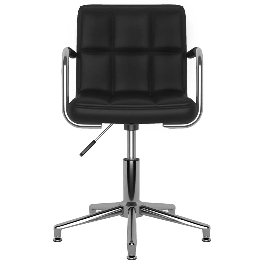 Sedie da Pranzo Girevoli 4 pz Nere in Similpelle cod mxl 56980