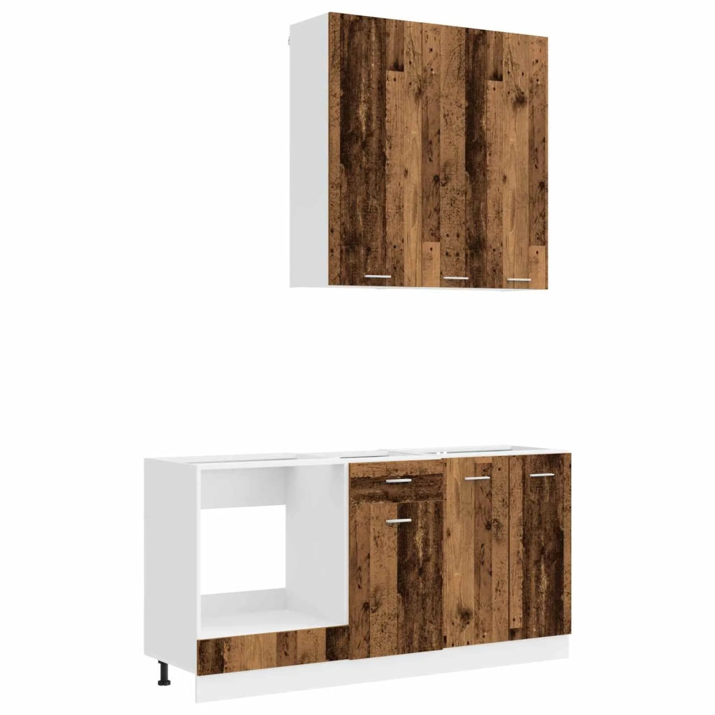Unità Cucina LYON 5 pcs Legno antico Legno ingegnerizzato 3438233