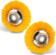 Set di spazzole per erbacce in nylon - 2 pezzi 25,4x200mm Spazzola per erbacce in nylon 8 pollici