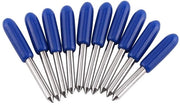 Set di taglieri per vinili da 10 - Taglieri per vinili con metallo duro - Alta resistenza al trito - Lama affilata - Angoli diversi 30°/45°/60° - Lame di taglio