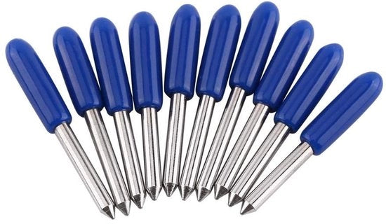 Set di taglieri per vinili da 10 - Taglieri per vinili con metallo duro - Alta resistenza al trito - Lama affilata - Angoli diversi 30°/45°/60° - Lame di taglio