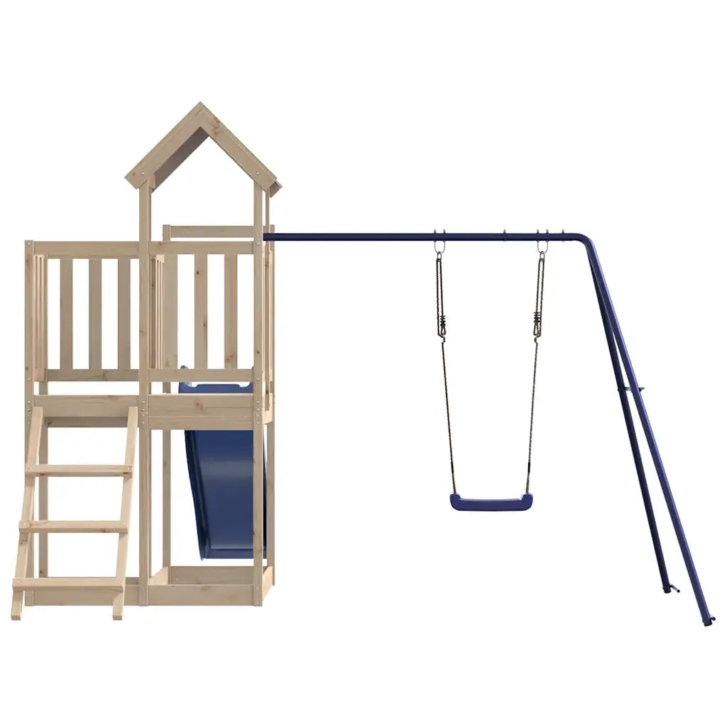 Set da Gioco da Esterno in Legno Massello di Pino 3278974