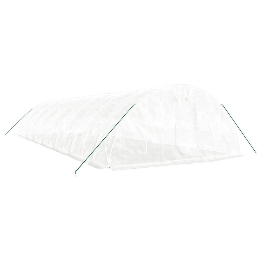Serra con Telaio in Acciaio Bianco 70 mÂ² 14x5x2,3 mcod mxl 104257
