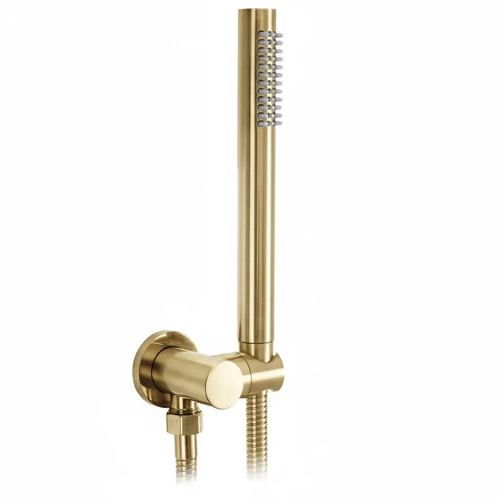 Set Doccia Da Incasso Rea Foss Clif Brush Gold + Box