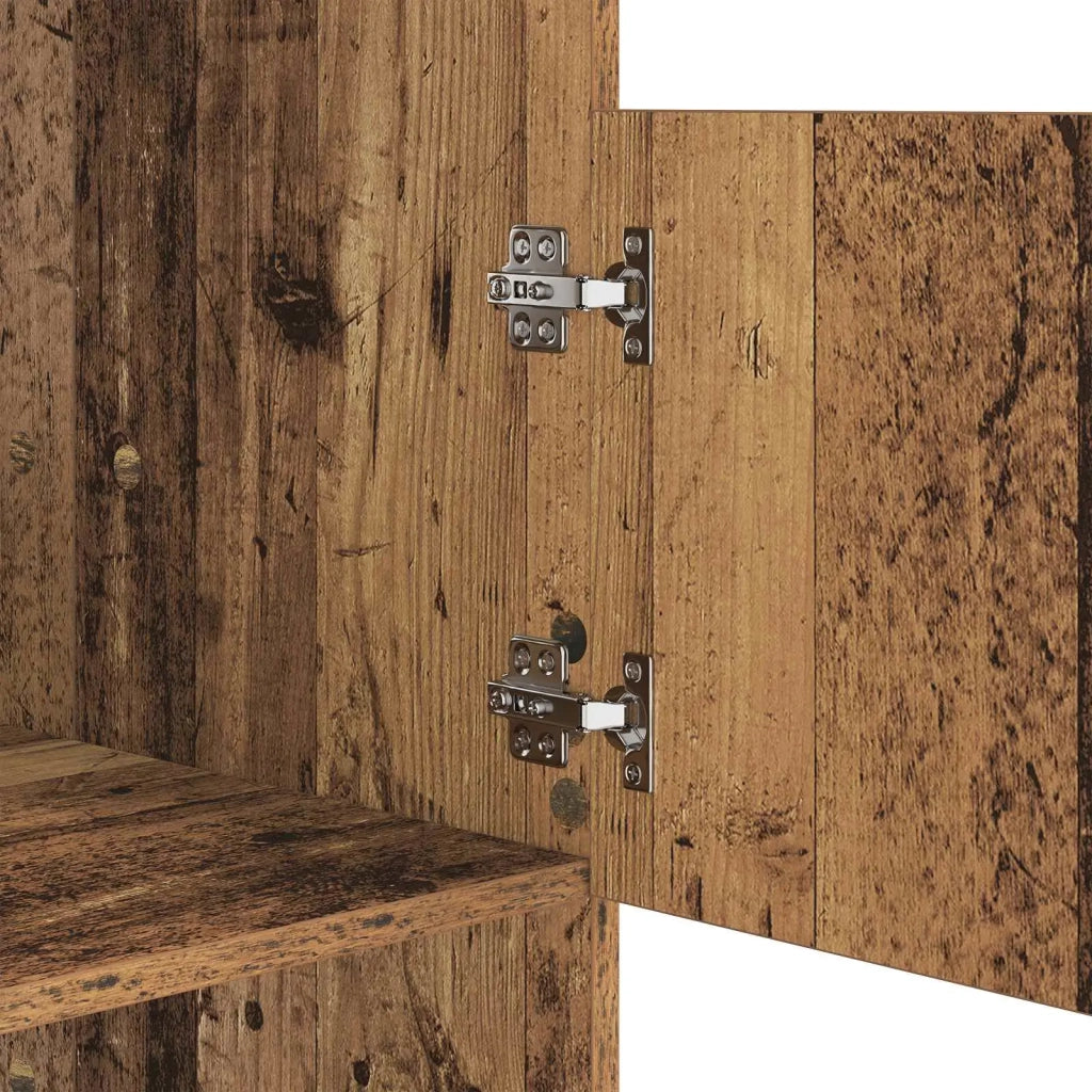 Mobile da lavanderia con porta Legno vecchio 50 x 68 x 102 cm 3422806
