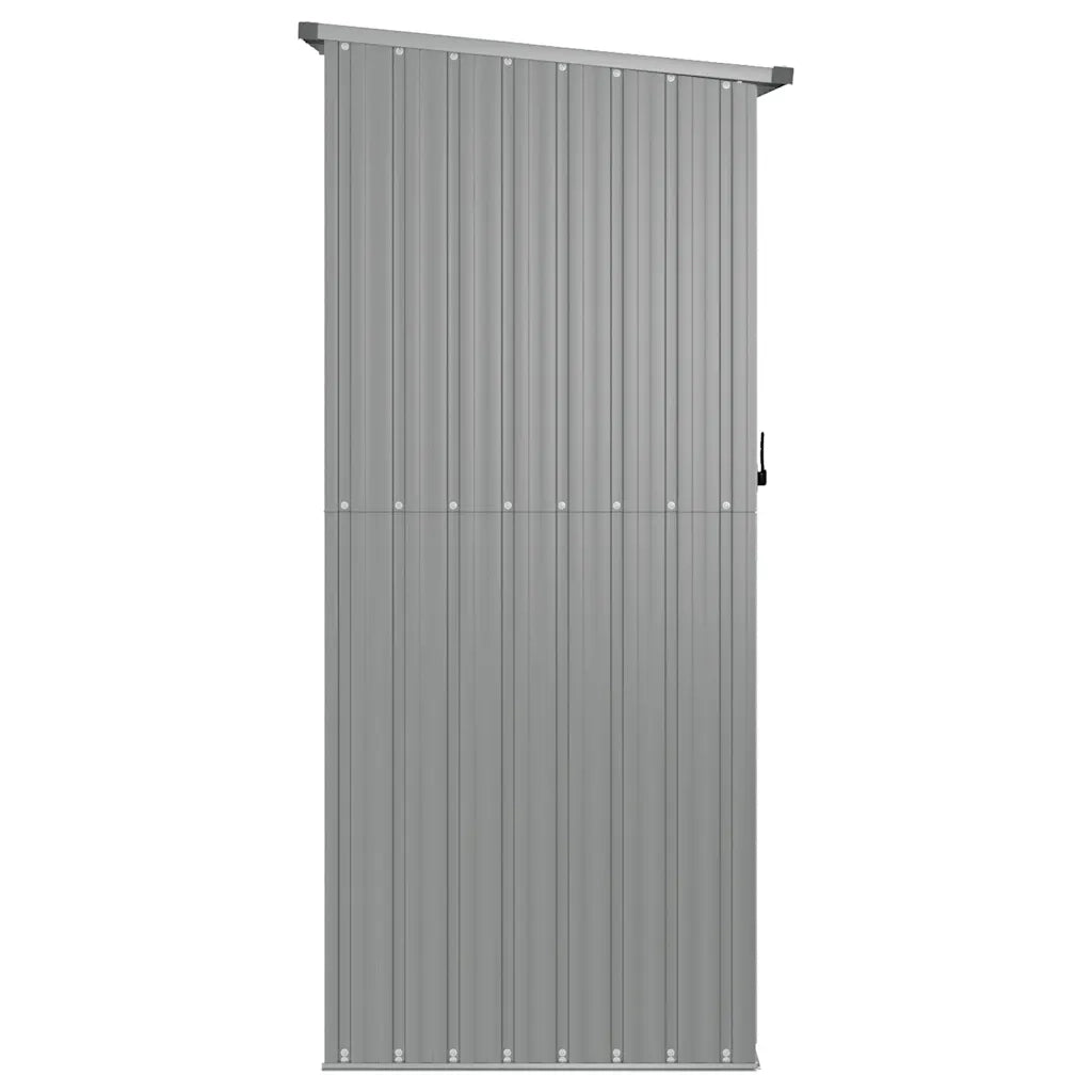 Capanno per Biciclette Grigio 180,5x97x209,5 cm Acciaio Zincato CFW9993953