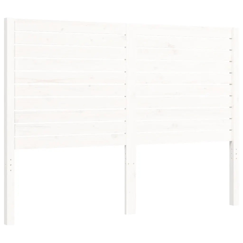 Giroletto senza Materasso-Struttura Letto Bianco 120x200 cm Legno Massello Pino 918846