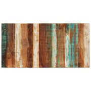 vidaXL Piano Tavolo Rettangolare 60x120 cm 25-27 mm Legno di Recupero