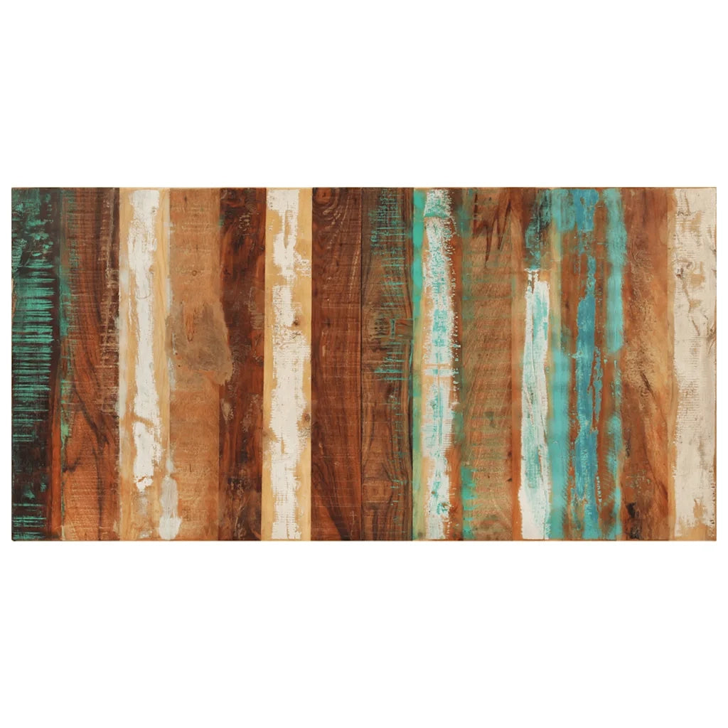 vidaXL Piano Tavolo Rettangolare 60x120 cm 25-27 mm Legno di Recupero