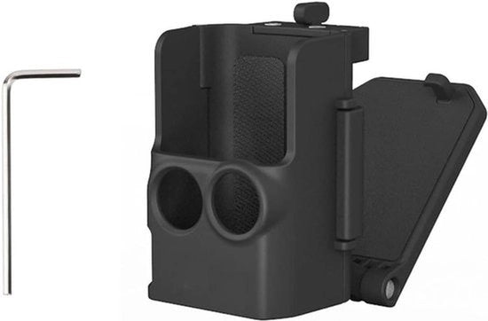 Adattatore magnetico 180° regolabile per desktop, facile da installare, accessorio compatibile con Pocket3, nero.