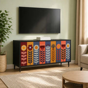 Mobile TV ESSEN 102 x 33 x 51 cm Rovere Nero 8007102