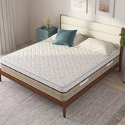 Palafea, Materasso Singolo Grado Rigidità 8/10 Made in Italy, 190x80x25h cm Bianco