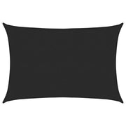 Vela Parasole 160 g/mÂ² Nera 3x4,5 m in HDPE