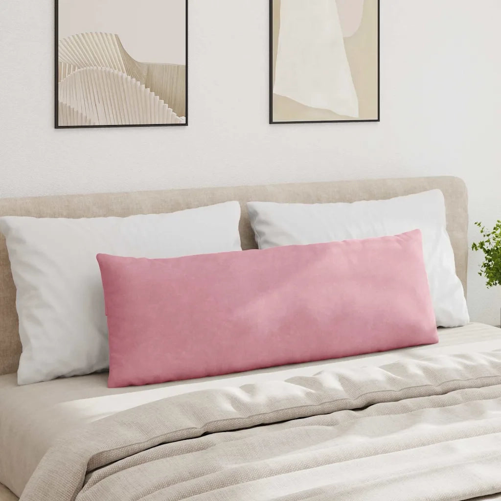 Cuscini da Divano 2 pcs Rosa 120 x 40 cm Tessuto in Cords