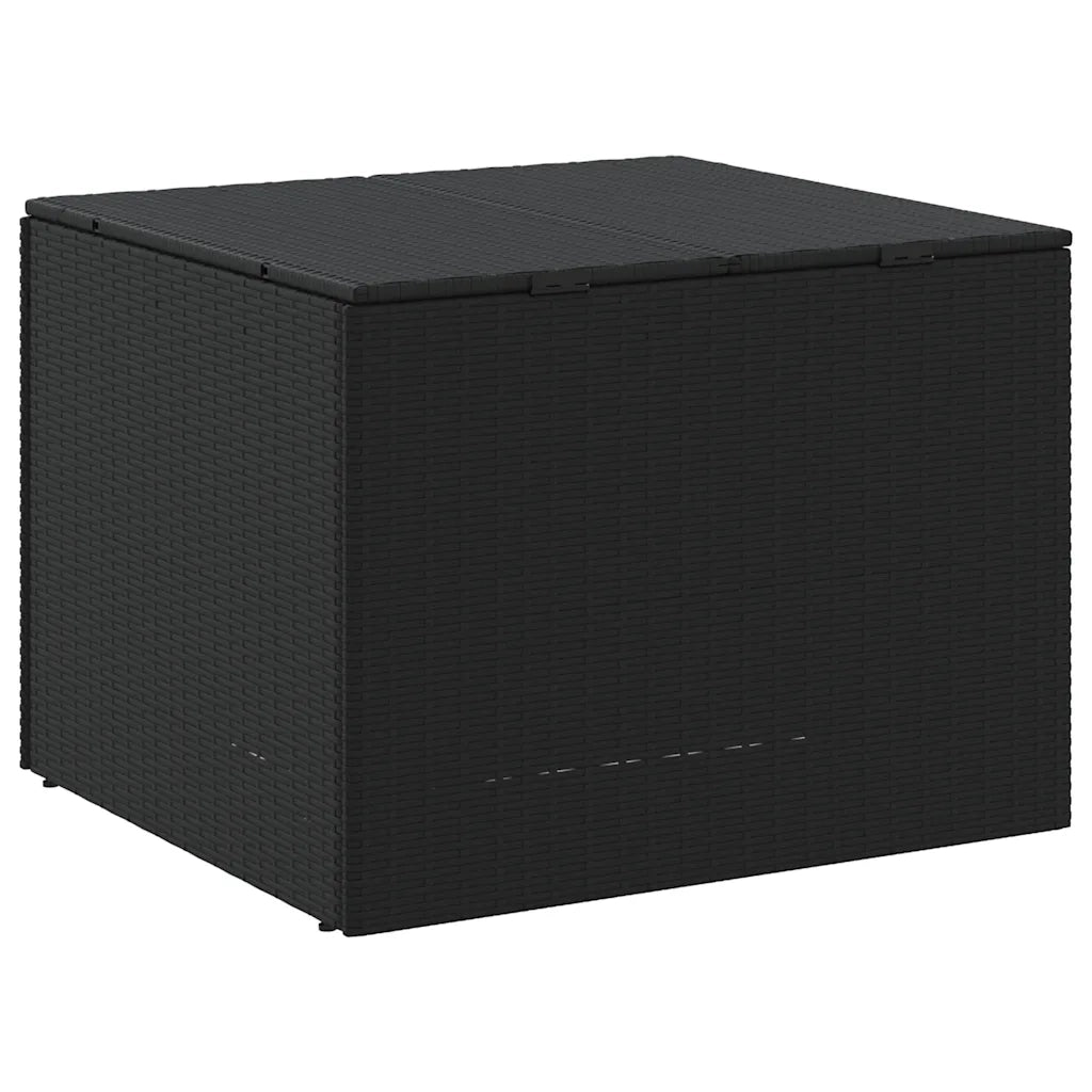Contenitore da Giardino Nero 291L in Polyrattan CFW4080587