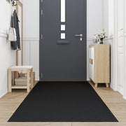 vidaXL Zerbino Nero 115x300 cm