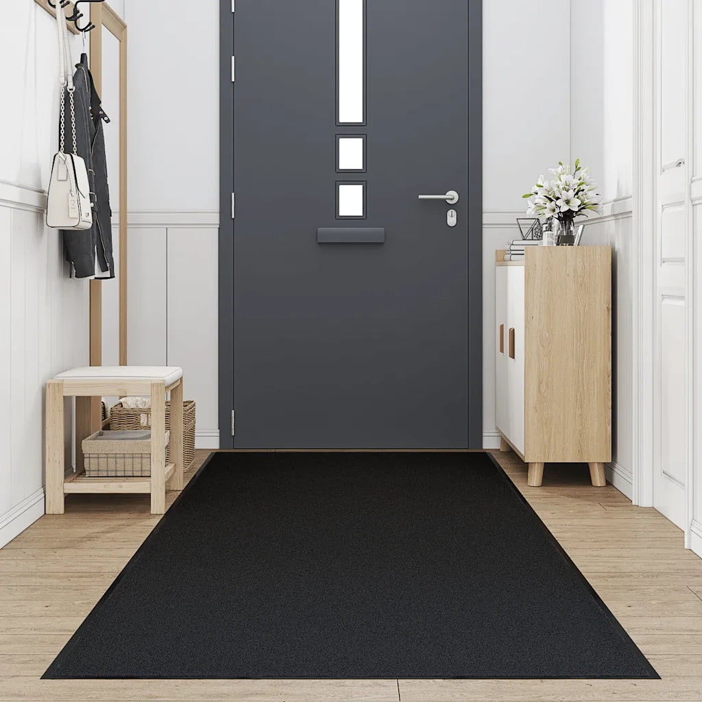 vidaXL Zerbino Nero 115x300 cm