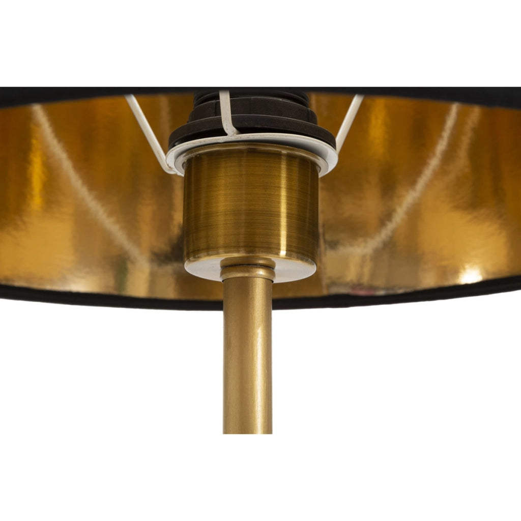 Lampada da Tavolo Pappagallo 3, Nero, Metallo, 30x30x62,5 cm