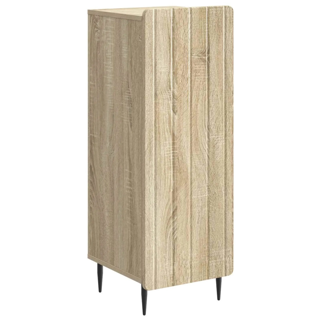 Credenza Rovere Sonoma 34,5 x 33 x 92 cm Legno ingegnerizzato 894367
