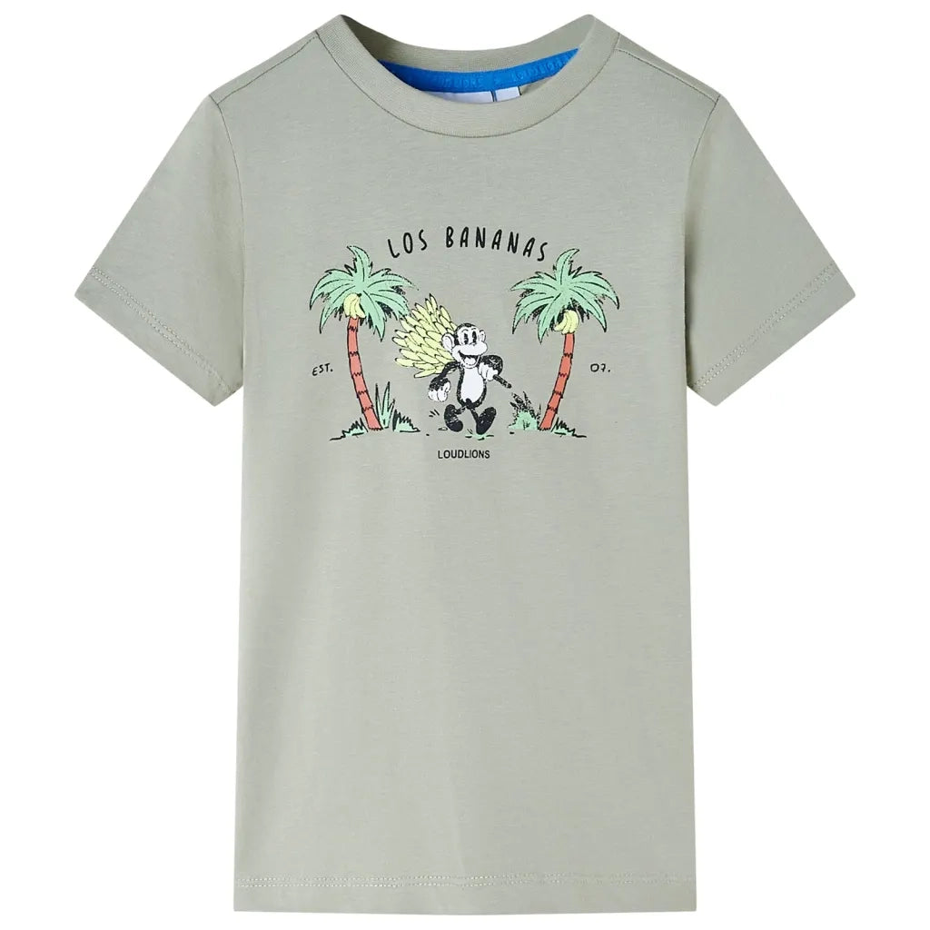 Maglietta per Bambini Cachi Chiaro 140cod mxl 84786