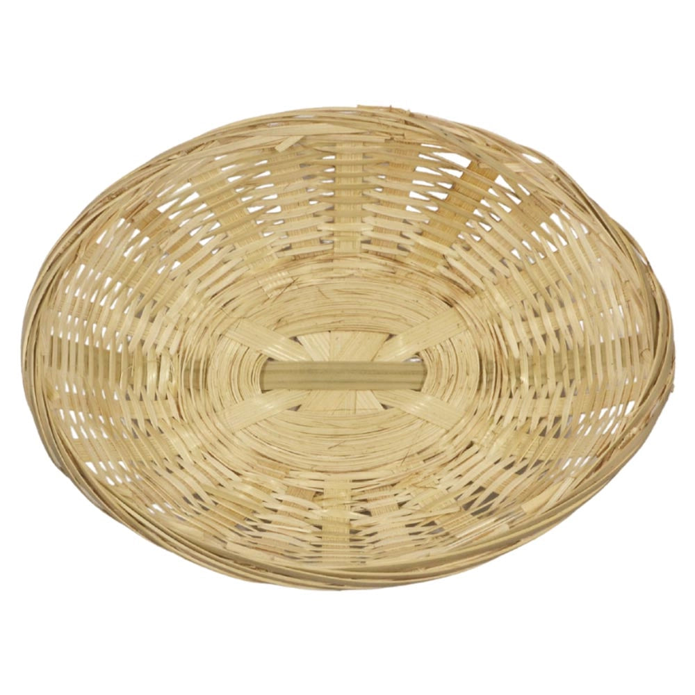 Ceste Cestini espositore intrecciati a nido x10 fibra naturale cm 24,5 x 19x h 8