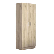 ARMADIO LEOPOLD A 2 ANTE IN LEGNO DI OLMO 80 X 52 X H 180 CM