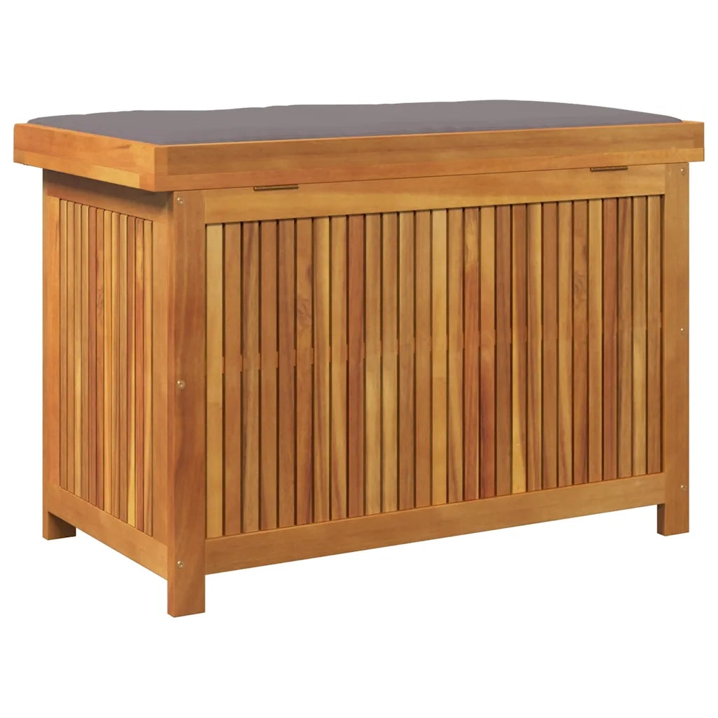 Scatola Cuscini da Esterno 90x50x60,5 cm Legno Massello Acacia 4106478