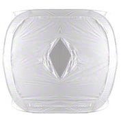Pop-up Cubo di luce - 150 x 150 x 150 cm - bianco - inclusi sfondi in tessuto nero blu rosso, borsa per il trasporto - Fotografia di prodotti Fotocamera Accessori