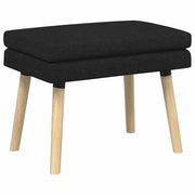 Panchina a doppio strato Nero 60 x 40 x 46 cm Tessuto 42038419