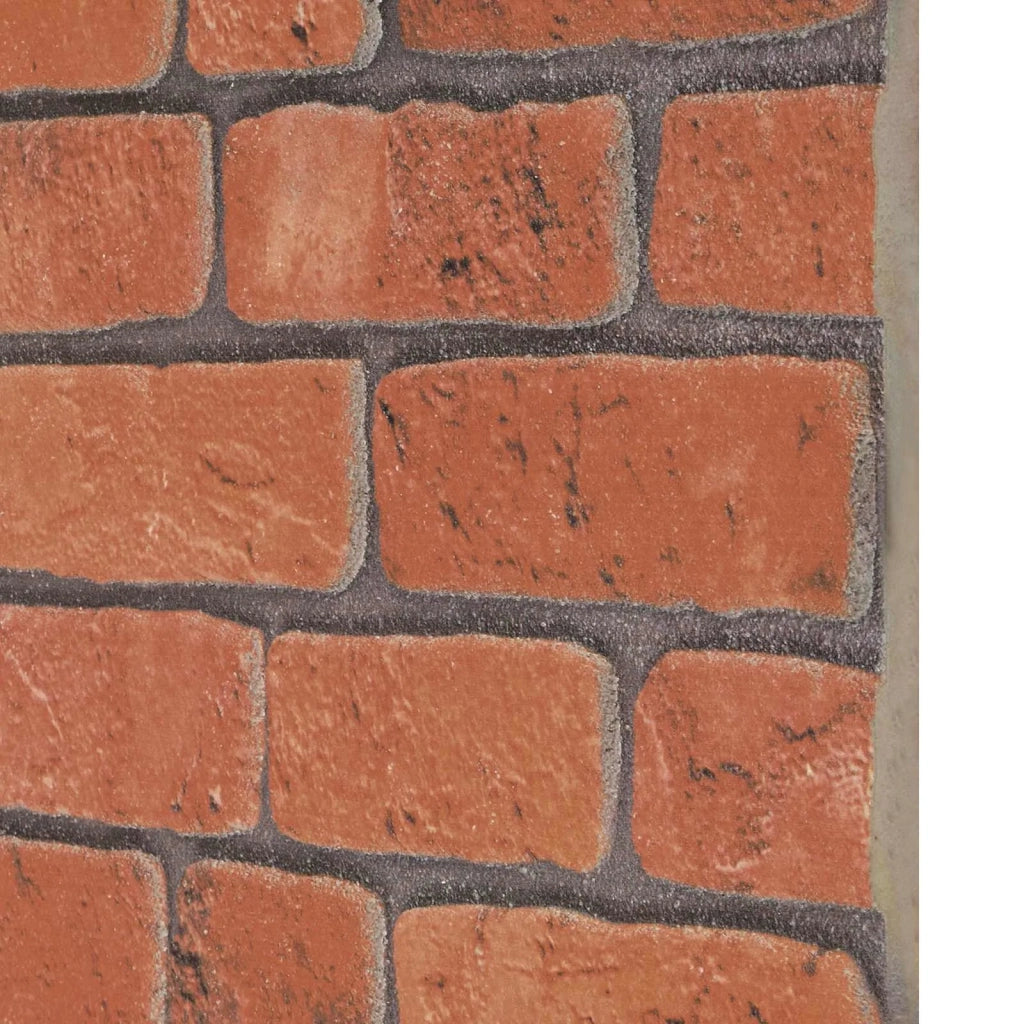 Pannelli da parete 10 pz Terracotta 100 x 50 cm Schiuma EPS CFW8911099