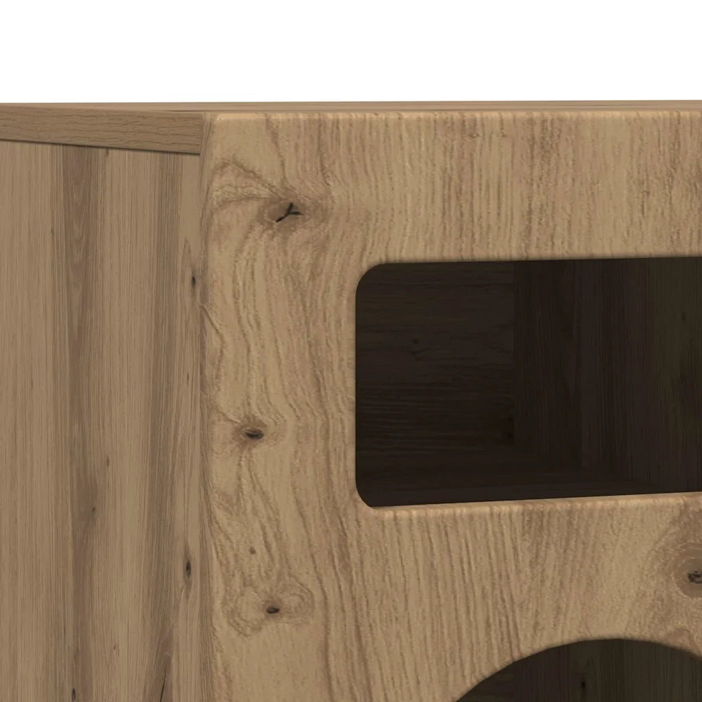 Mobile TV ELST 80 x 35 x 40 cm Rovere artigianale 891283