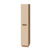Vicco Armadio per il bagno Rovere/cashmere con struttura in piastrelle 33 x 186 cm con 2 porte