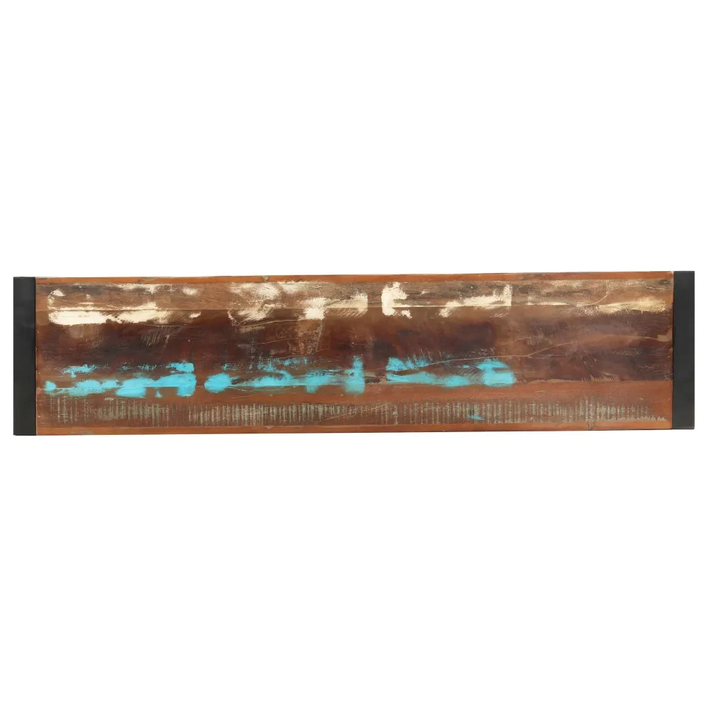 Tavolo Consolle 150x35x76 cm in Legno Massello di Recupero 285949