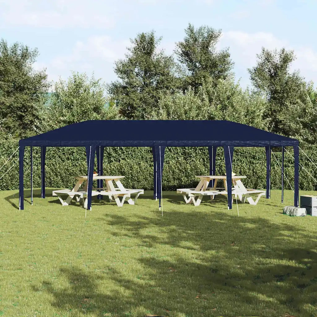 Tenda Party Blu 800 x 400 x 266 cm Polietilene e Acciaio 42003438
