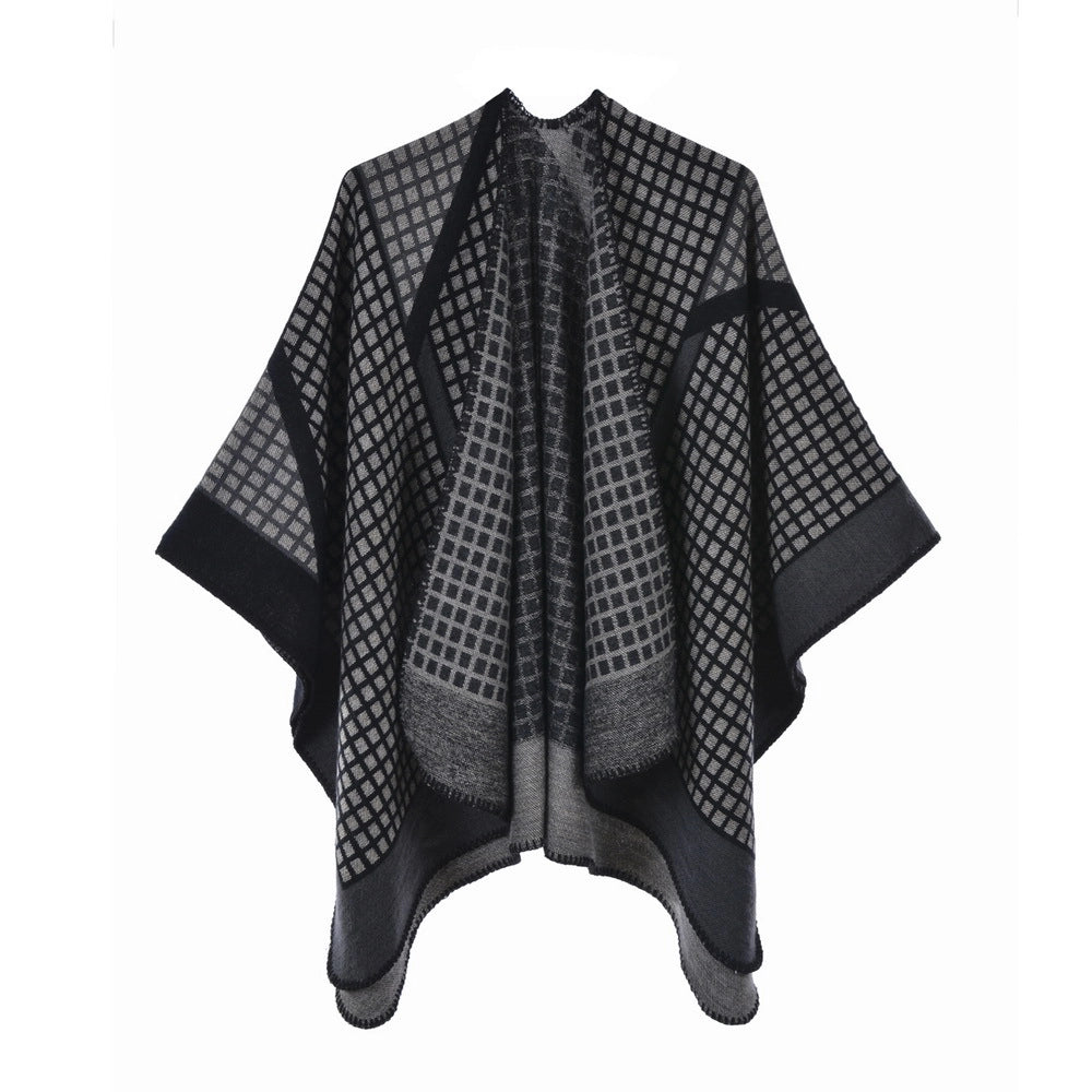 Nuova sciarpa/stola da donna, elegante e calda, perfetta come mantello.