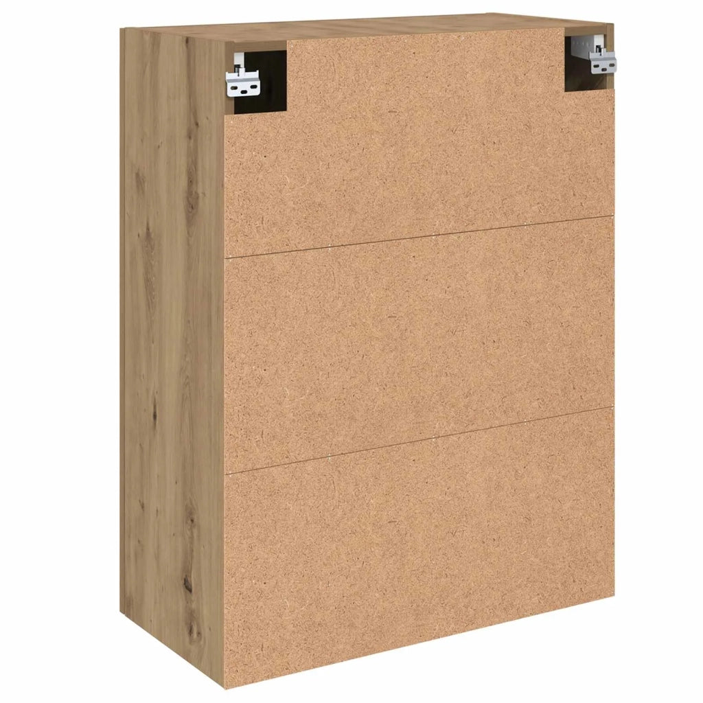Mobiletto a muro 2 pcs Rovere artigianale 69,5 x 34 x 90 cm 3394531
