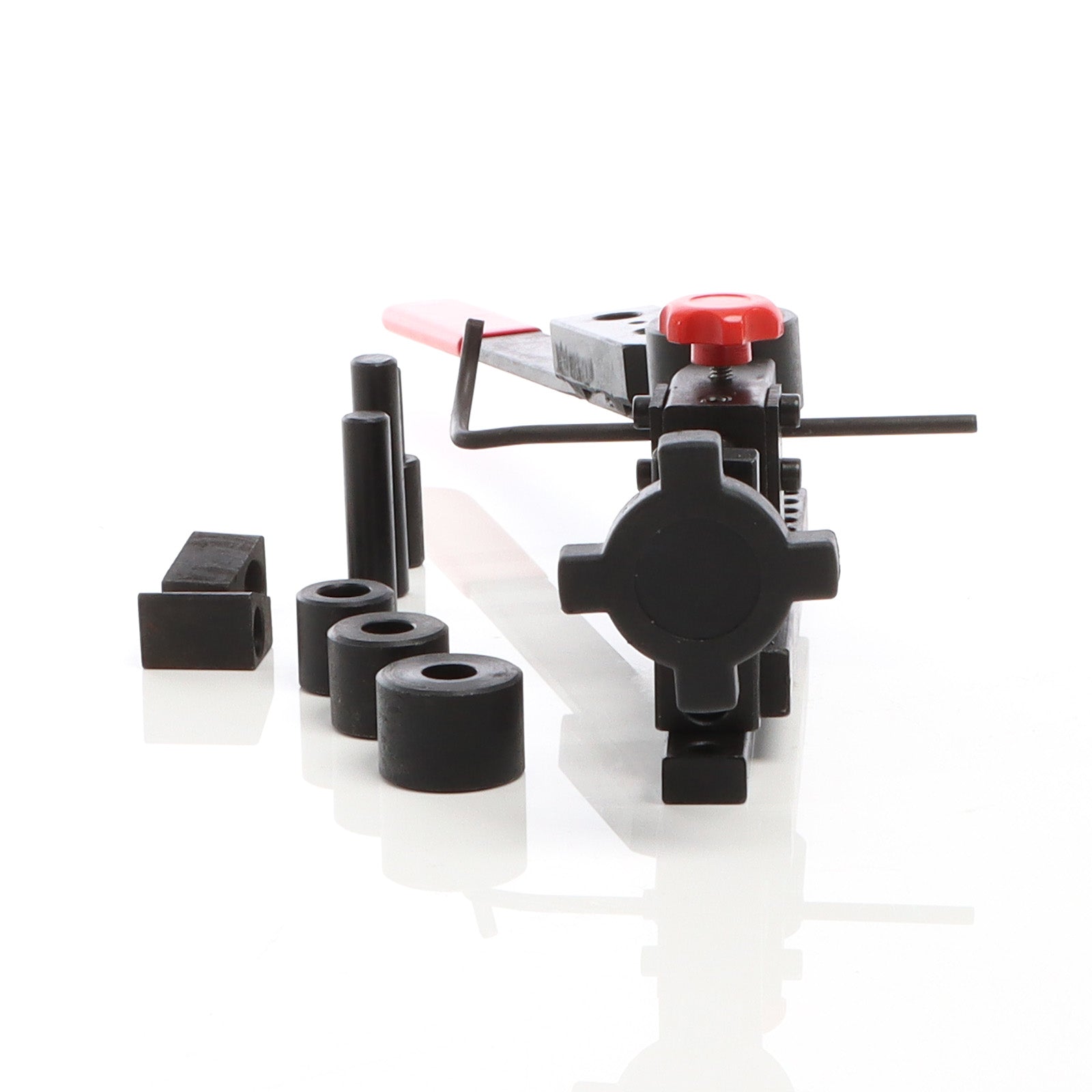 Piegatrice universale per curvatura materiali tondi e piani con accessori