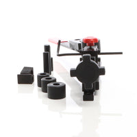 Piegatrice universale per curvatura materiali tondi e piani con accessori