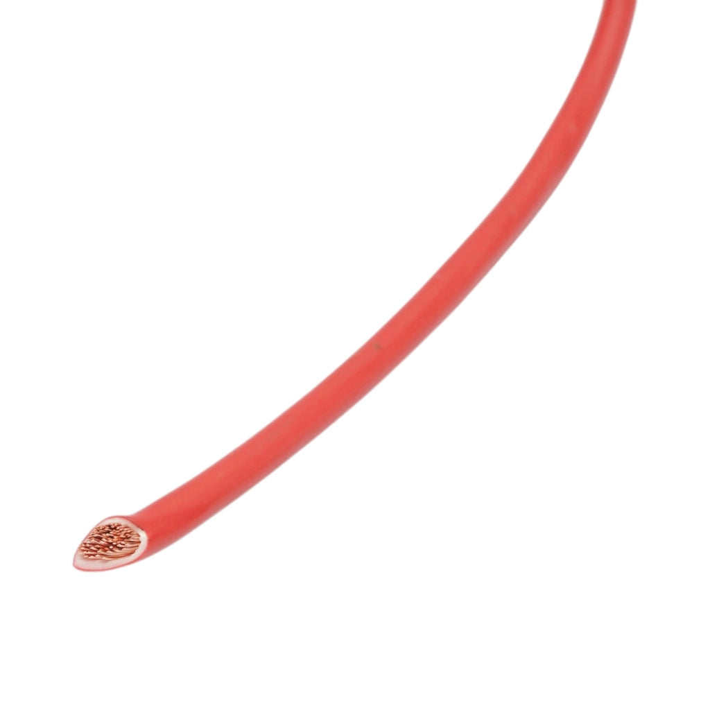 Cavo elettrico in rame 6mm rosso MYF H07V-K, isolamento in PVC 450/750V 100m/rotolo